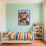 Diamond Painting Bouquet de Printemps Multicolore – Enfant