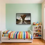 Elephant on the Road to the Sun – Kids room