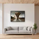 Elephant on the Road to the Sun – Living room