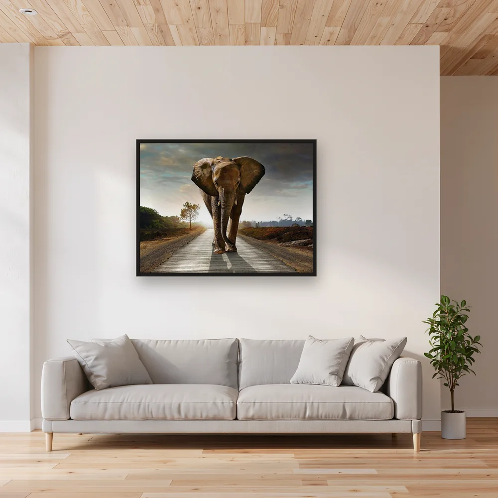 Elephant on the Road to the Sun – Living room