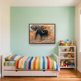 Elephant, Colossus of the Savannah – Kids room