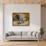 3 Olifanten Savannah – Woonkamer