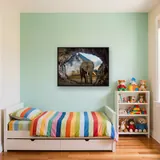 Elephant, Guardian of the Mountain – Kids room