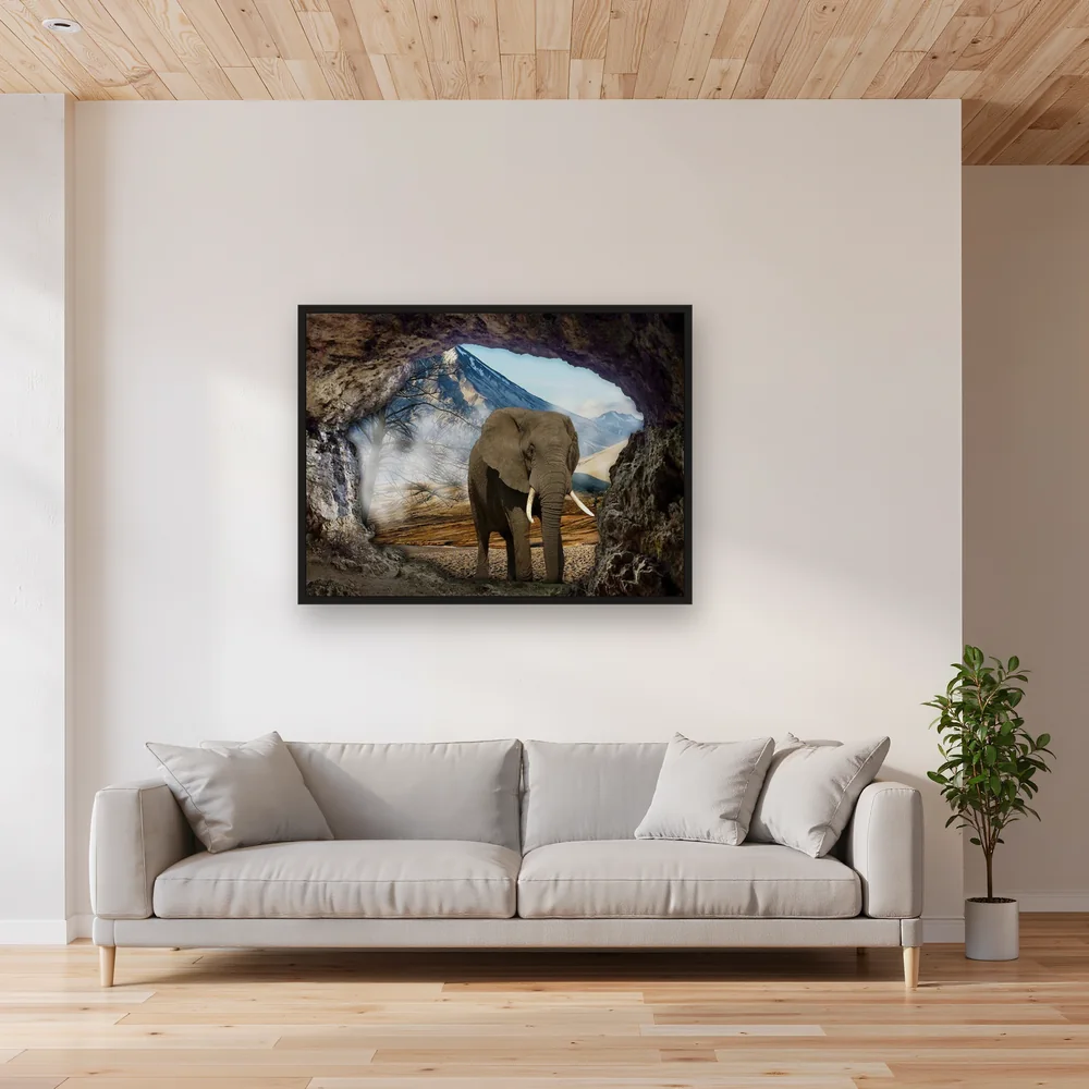 Elephant, Guardian of the Mountain – Living room