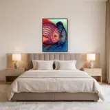Colorful Discus Fish Duo – Bedroom