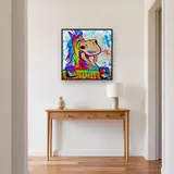 Pittura a diamante Cavallo pazzo pop art – Ingresso