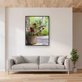 Diamond Painting Bouquet Sauvage dans un Pot Terracotta – Salon