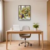 Diamond Painting Bouquet Impressionniste devant une Fenêtre – Bureau