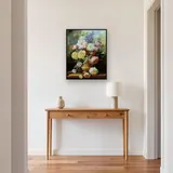 Diamond Painting Bouquet de Pivoines et Roses dans un Vase Doré – Entrée