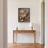 Diamond Painting Bouquet Majestueux Lys et Roses dans un Vase en Cristal – Entrée