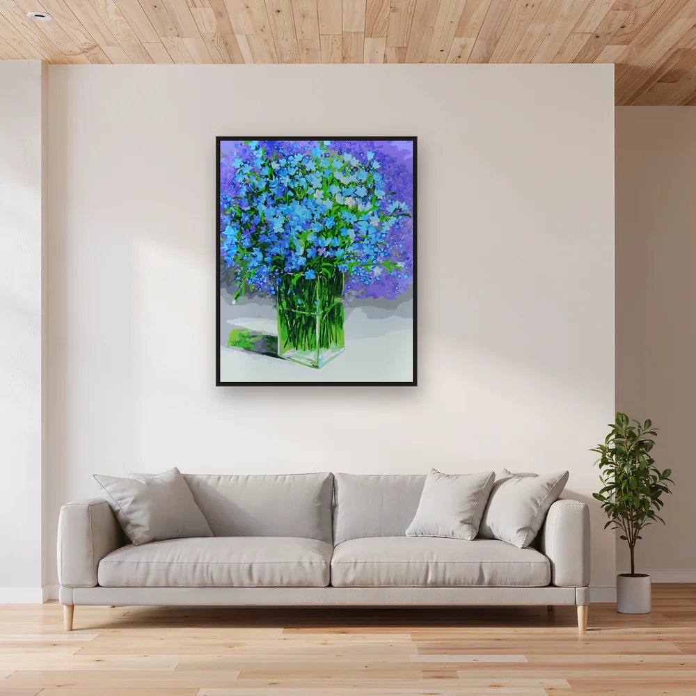 Bouquet di fiori Turbleu – Soggiorno