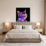 Pop Art Félin – Chambre