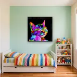 Pop Art Félin – Enfant