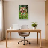 Nadezhda Flowers on a Chair – Studio