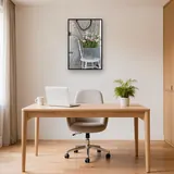 Tatiana Flowers on a Chair – Studio