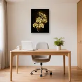Fiori neri e gialli Mia – Studio