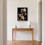 Fiori neri e gialli Emy – Ingresso