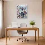Pittura con diamanti Avvoltoio Fiorito Artistico – Studio