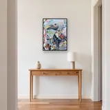 Pittura con diamanti Avvoltoio Fiorito Artistico – Ingresso