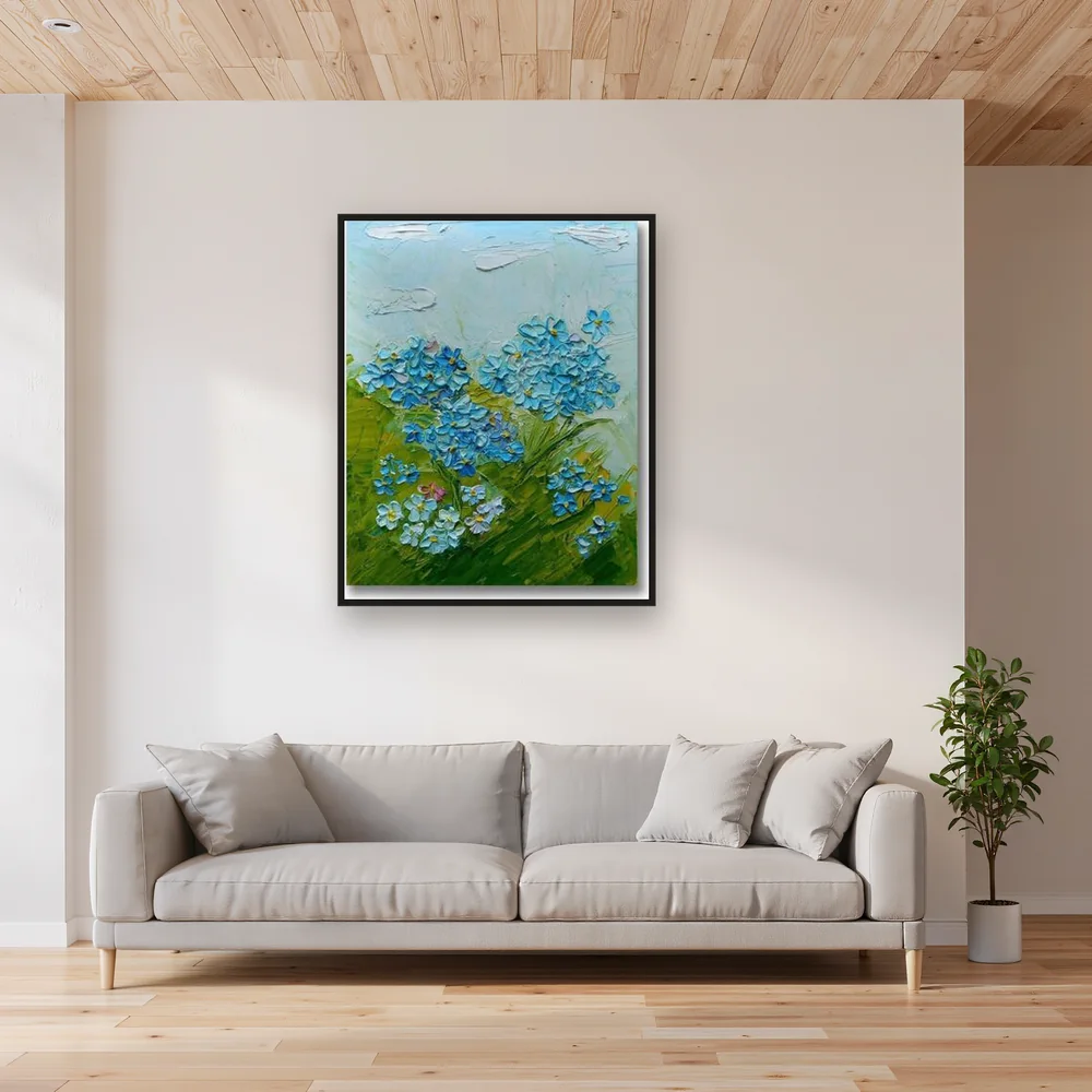 Fiori di rosa e peonia Maya – Soggiorno