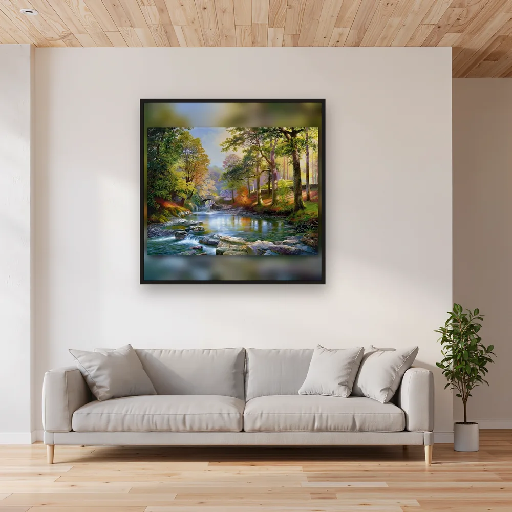 The Golden Forest Bridge – Living room
