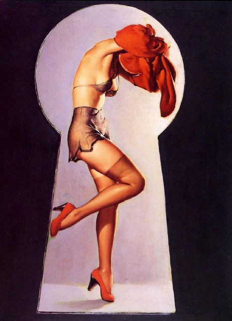 Aperçu du résultat final du diamond painting Sexy vrouw Alessia.