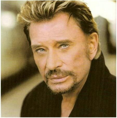 Anteprima del risultato finale del dipinto a diamante Johnny Hallyday: Lo sguardo dell'idolo.