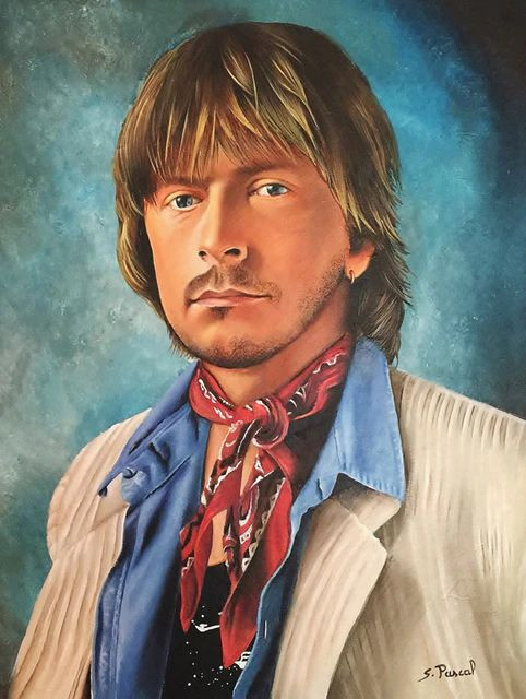 Aperçu du résultat final du diamond painting Renaud, Jeunesse et Poésie.