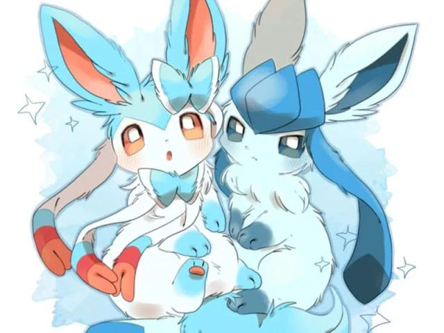 Vorschau des Endergebnisses des Diamantgemäldes „Duo aus Eis und Traum“.