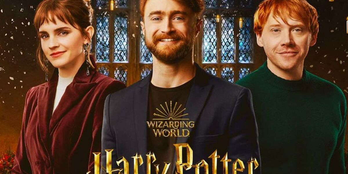 Aperçu du résultat final du diamond painting Harry Potter : La Réunion des Héros.