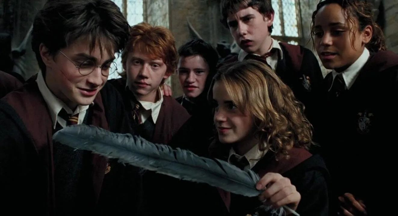 Vorschau des Endergebnisses des Diamantgemäldes „Harry Potter: Wingardium Leviosa“.