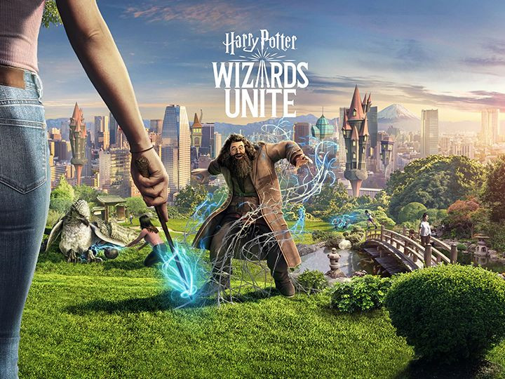 Aperçu du résultat final du diamond painting Wizards Unite, Magic Unleashed.