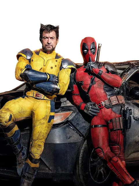 Aperçu du résultat final du diamond painting Duo Marvel Deadpool & Wolverine Collection.