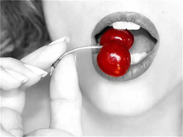 Aperçu du résultat final Cherry Red Lips.