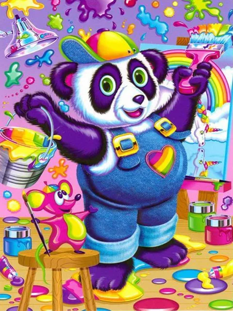 Aperçu du résultat final Panda-Maler und Maus-Künstler: Regenbogen-Atelier.