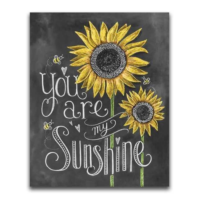 Aperçu du résultat final Girasoli del Sole: You Are My Sunshine.