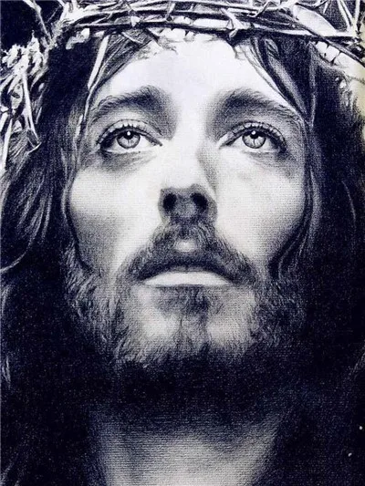 Aperçu du résultat final Volto di Cristo con la Corona di Spine.
