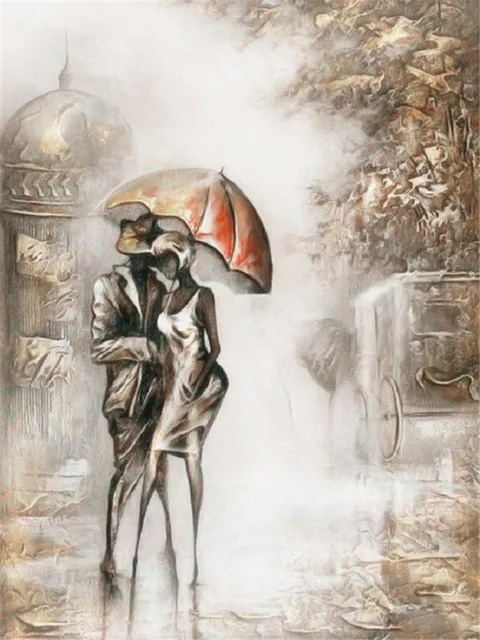 Aperçu du résultat final Amour sous la Pluie Urbaine.