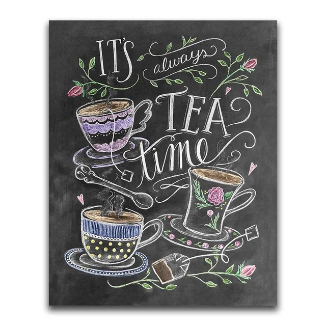 Aperçu du résultat final Rose Tea Time.