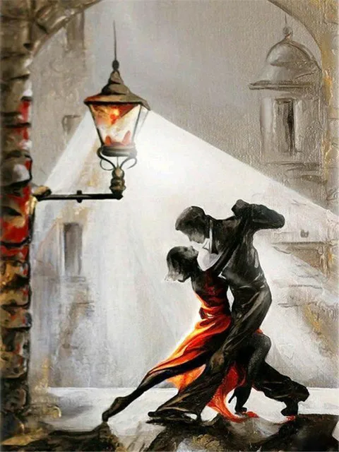Aperçu du résultat final Tango van Schaduwen onder de Lantaarnpaal.