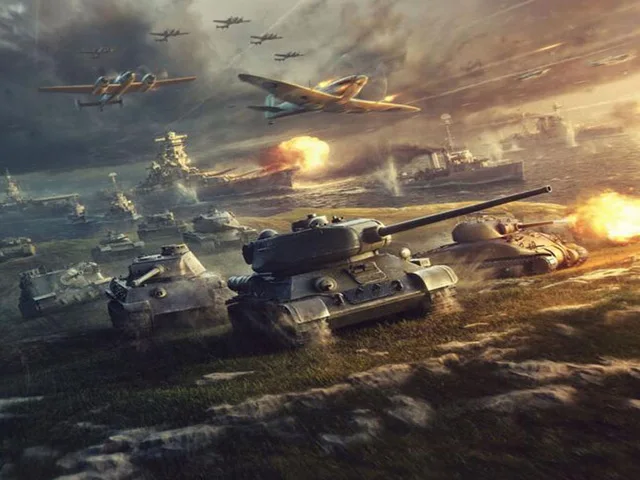 Aperçu du résultat final Epic Battle: Tanks, Ships and Aircraft in Conflict.