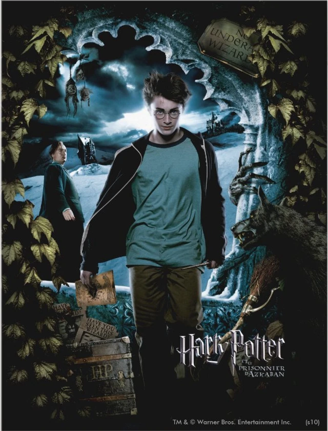 Aperçu du résultat final Harry Potter and the Prisoner of Azkaban - Promotional Poster.
