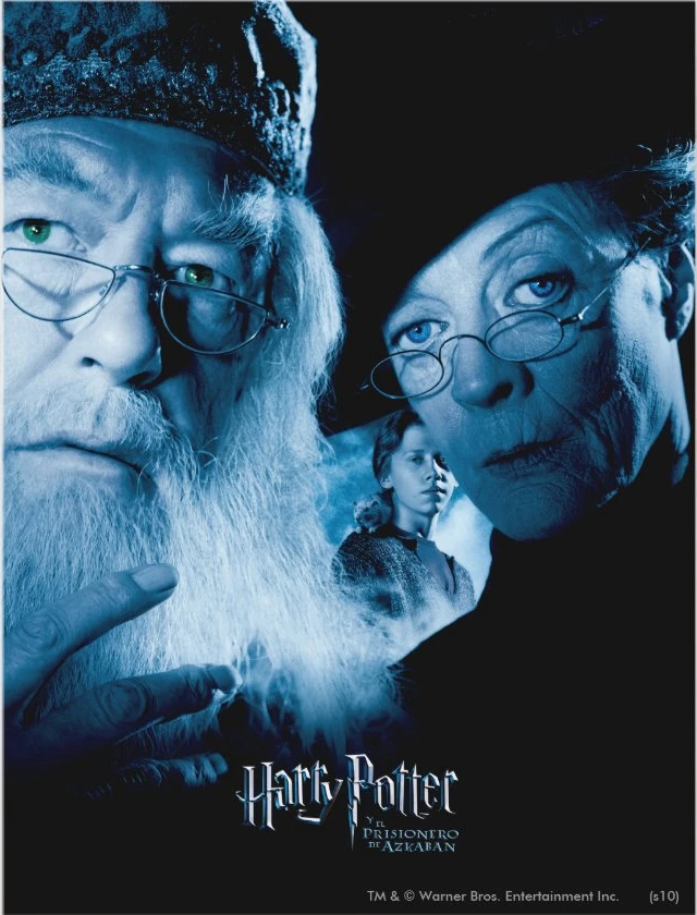 Aperçu du résultat final The Guardians of Hogwarts: Dumbledore and McGonagall.