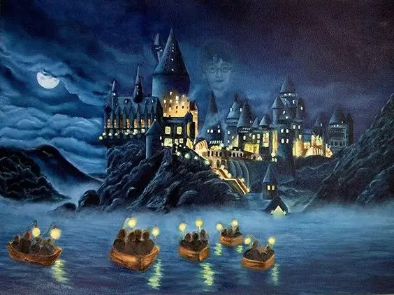 Aperçu du résultat final Hogwarts Nocturne: Harry's Apparition.