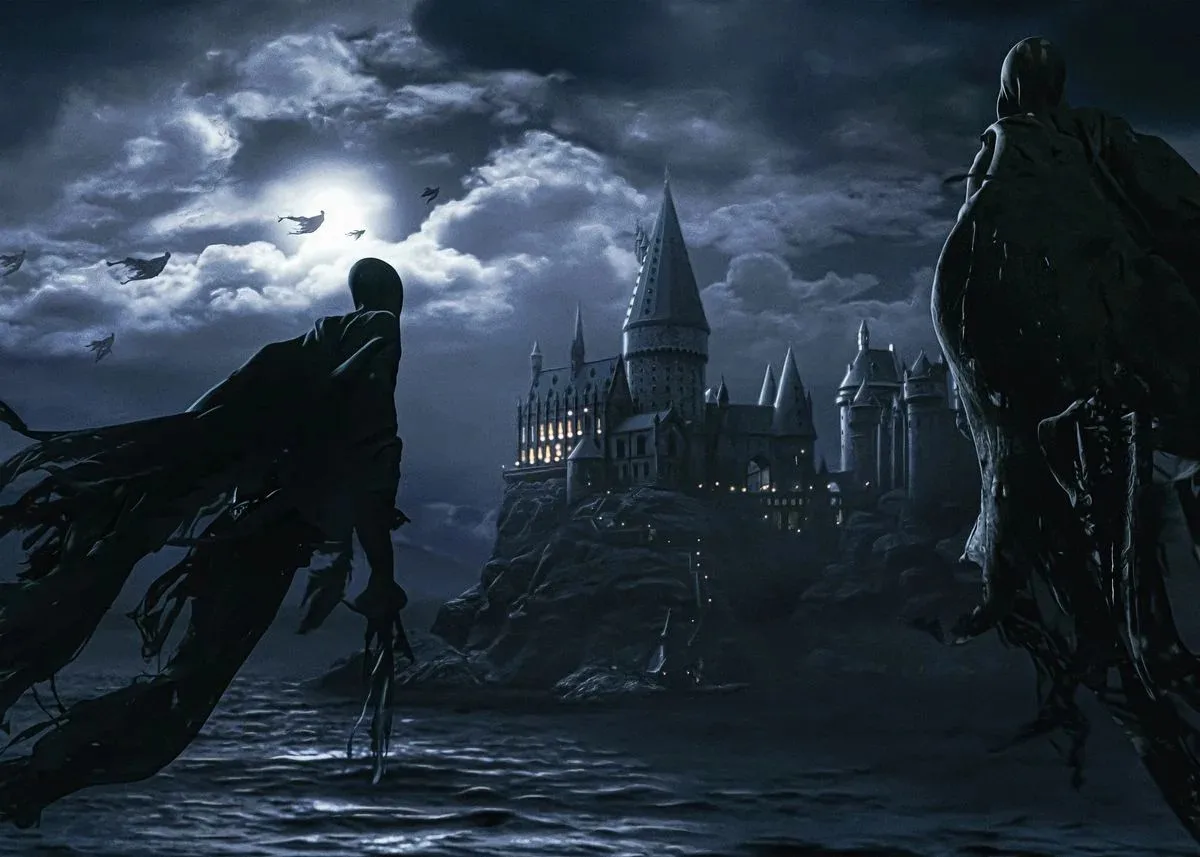 Aperçu du résultat final Hogwarts Under the Shadow of Dementors.