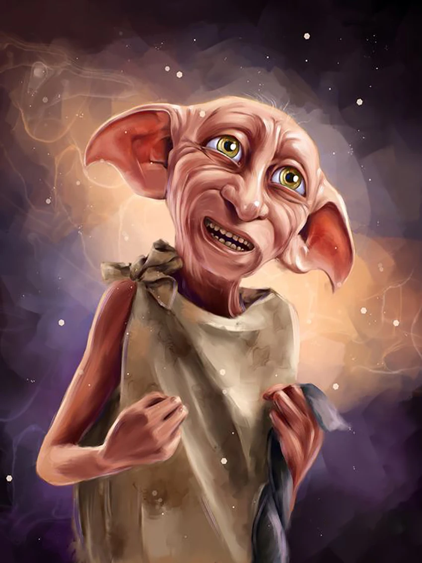 Aperçu du résultat final Dobby's Magical Smile.