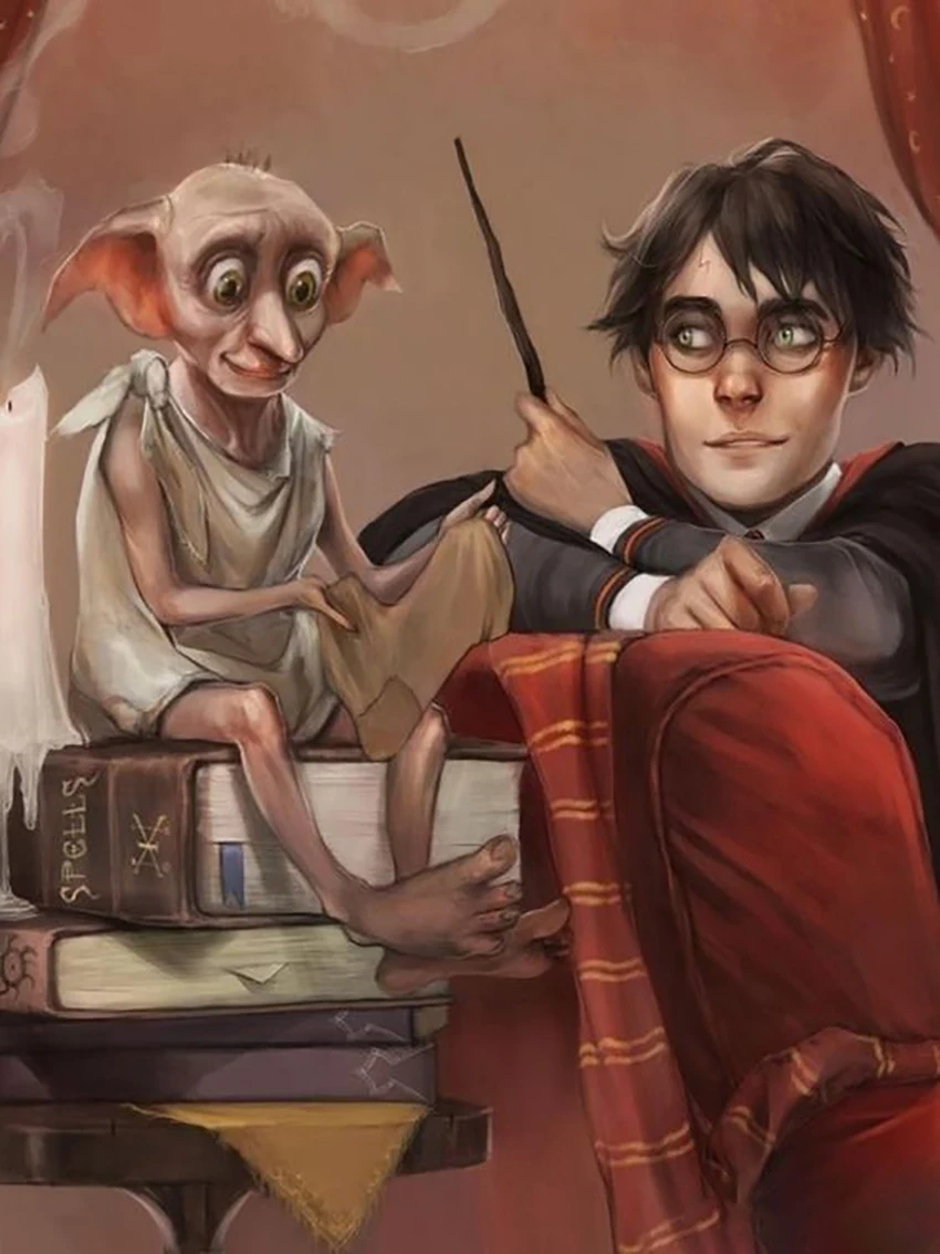 Aperçu du résultat final Harry Potter and Dobby: The Symbol of Freedom.