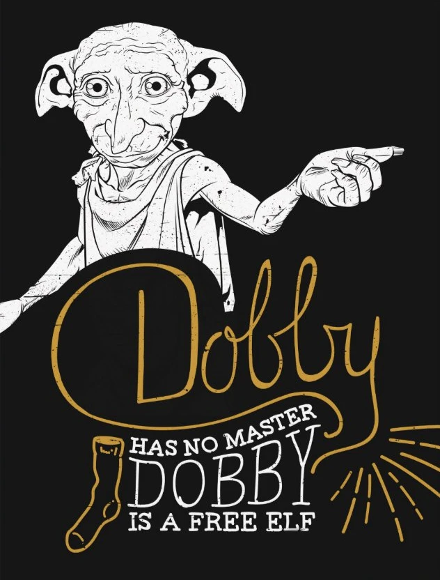 Aperçu du résultat final Dobby the Free Elf - Harry Potter Diamond Painting.