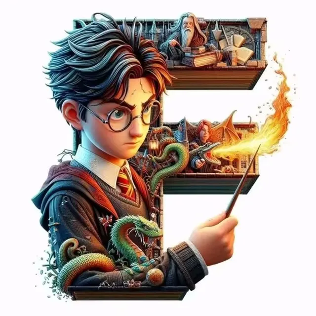 Aperçu du résultat final Harry Potter and the Dragon's Breath.