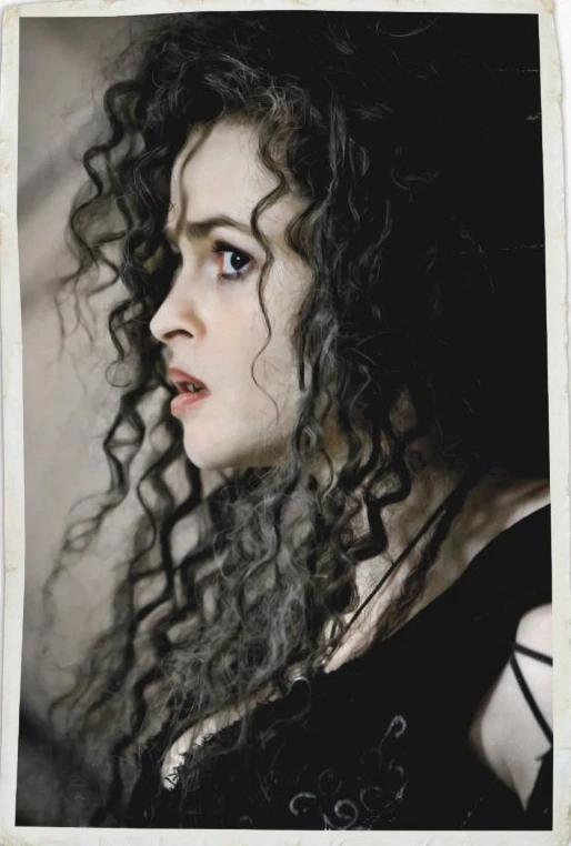 Aperçu du résultat final Dark Portrait of Bellatrix Lestrange.